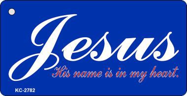 KC-2782 Jesus In My Heart Novelty Key Chain