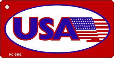 KC-2802 USA Novelty Key Chain