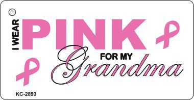KC-2893 Pink For Grandma Novelty Key Chain