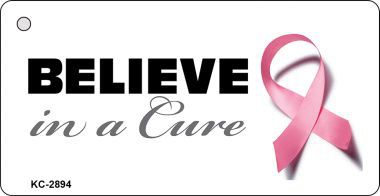 KC-2894 Believe In A Cure Novelty Key Chain