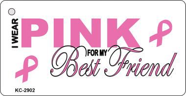 KC-2902 Pink For Best Friend Novelty Key Chain