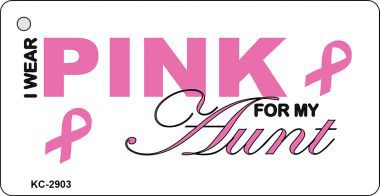 KC-2903 Pink For Aunt Novelty Key Chain