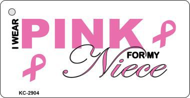 KC-2904 Pink For Niece Novelty Key Chain
