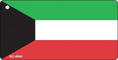 KC-4044 Kuwait Flag Novelty Key Chain