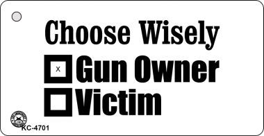 KC-4701 Gun Owner Novelty Key Chain
