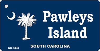 KC-5333 Pawleys Island Blue Novelty Key Chain