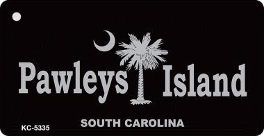 KC-5335 Pawleys Island Black Novelty Key Chain