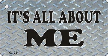 KC-321 Its All About Me Novelty Key Chain -  Smart Blonde