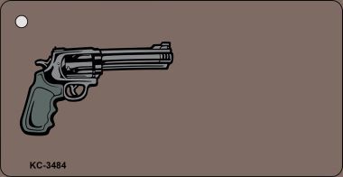 KC-3484 Pistol OffSet Novelty Key Chain