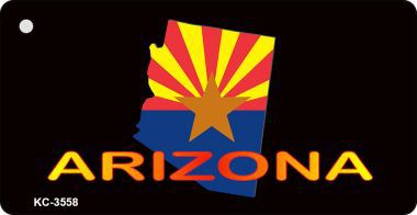 KC-3558 Arizona State Colors Novelty Key Chain