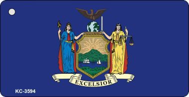 KC-3594 New York State Flag Novelty Key Chain