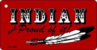 KC-360 Indian Proud Novelty Key Chain