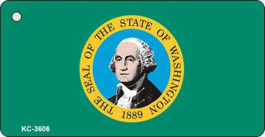KC-3606 Washington State Flag Novelty Key Chain