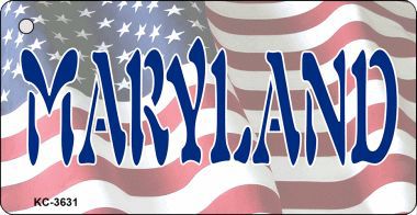 KC-3631 Maryland Novelty Key Chain