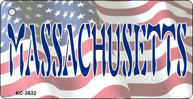 KC-3632 Massachusetts Novelty Key Chain
