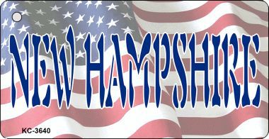 KC-3640 New Hampshire Novelty Key Chain