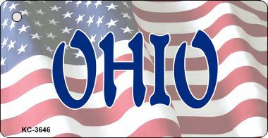 KC-3646 Ohio Novelty Key Chain