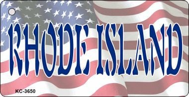 KC-3650 Rhode Island Novelty Key Chain