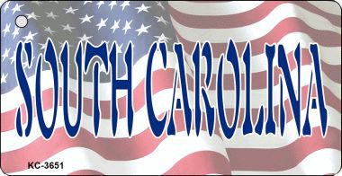 KC-3651 South Carolina Novelty Key Chain