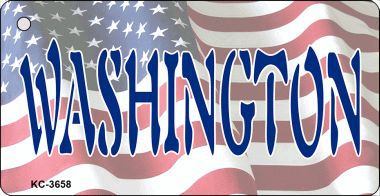 KC-3658 Washington Novelty Key Chain