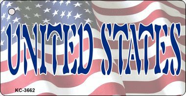 KC-3662 United States Novelty Key Chain