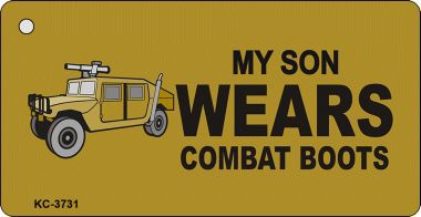 KC-3731 Combat Boots Novelty Key Chain