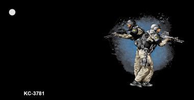KC-3781 Swat OffSet Novelty Key Chain