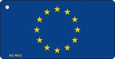 KC-4012 European Union Flag Novelty Key Chain