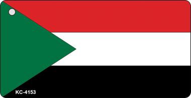 KC-4153 Sudan Flag Novelty Key Chain