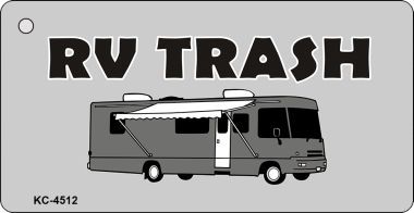 KC-4512 RV Trash Novelty Key Chain