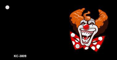 KC-3809 Clown OffSet Novelty Key Chain