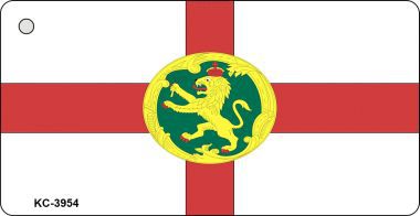 KC-3954 Alderney Flag Novelty Key Chain