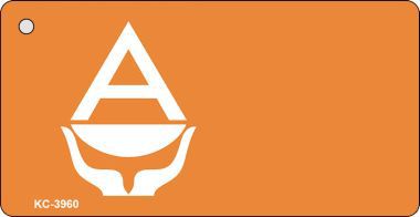 KC-3960 Antarctica Flag Novelty Key Chain