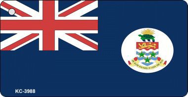 KC-3988 Cayman Islands Flag Novelty Key Chain