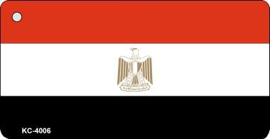 KC-4006 Egypt Flag Novelty Key Chain