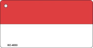 KC-4033 Indonesia Flag Novelty Key Chain