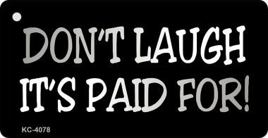 KC-4078 Do Not Laugh Novelty Key Chain