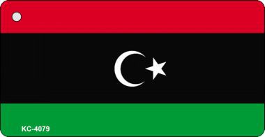 KC-4079 Libya Flag Novelty Key Chain