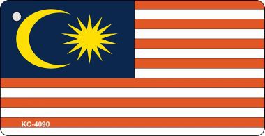 KC-4090 Malaysia Flag Novelty Key Chain