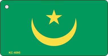KC-4095 Mauritania Flag Novelty Key Chain