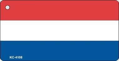 KC-4108 Netherlands Flag Novelty Key Chain