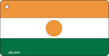 KC-4111 Niger Flag Novelty Key Chain