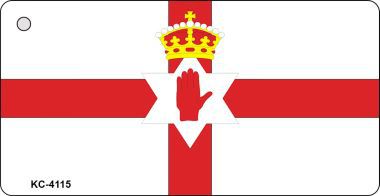 KC-4115 Northern Ireland Flag Novelty Key Chain