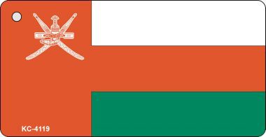 KC-4119 Oman Flag Novelty Key Chain