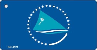 KC-4121 Pacific Community Flag Novelty Key Chain