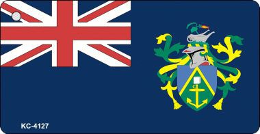 KC-4127 Pitcairn Islands Flag Novelty Key Chain