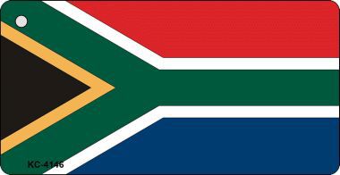 KC-4146 South Africa Flag Novelty Key Chain