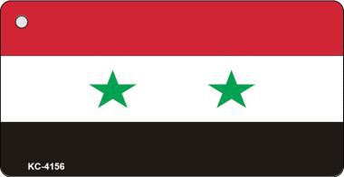 KC-4156 Syria Flag Novelty Key Chain