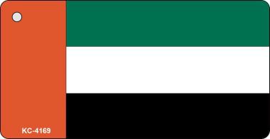 KC-4169 United Arab Emirates Flag Novelty Key Chain