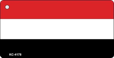KC-4178 Yemen Flag Novelty Key Chain
